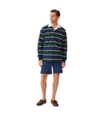 R.M.Williams Mens Bright Rugby (KR200RJ14) Navy/Green/Cream