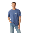 R.M.Williams Mens Branded S/S Tee (KDU10JE01) Blue