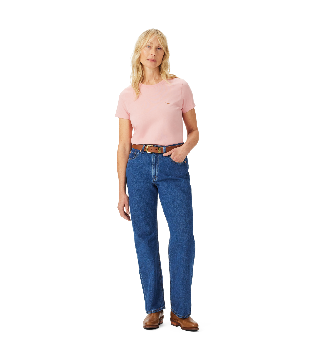 R.M.Williams Womens Piccadilly S/S Tee (KD810JE64) Pink