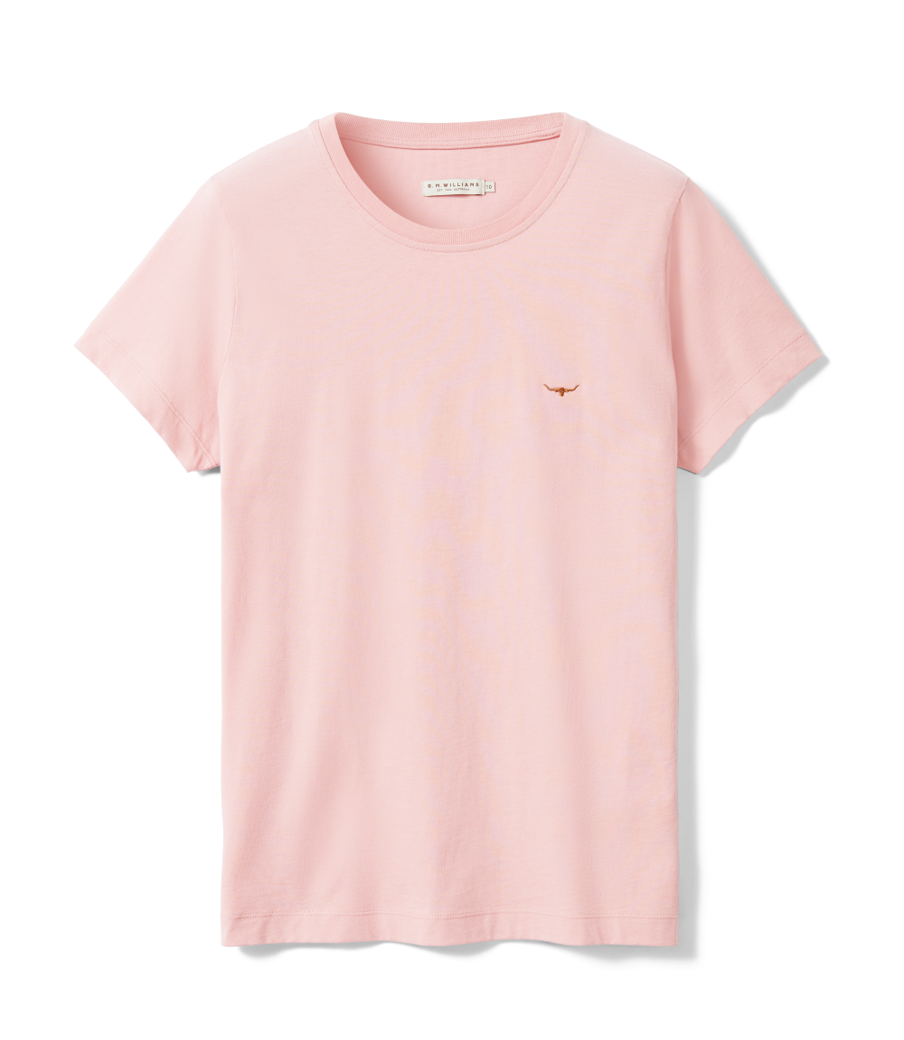 R.M.Williams Womens Piccadilly S/S Tee (KD810JE64) Pink