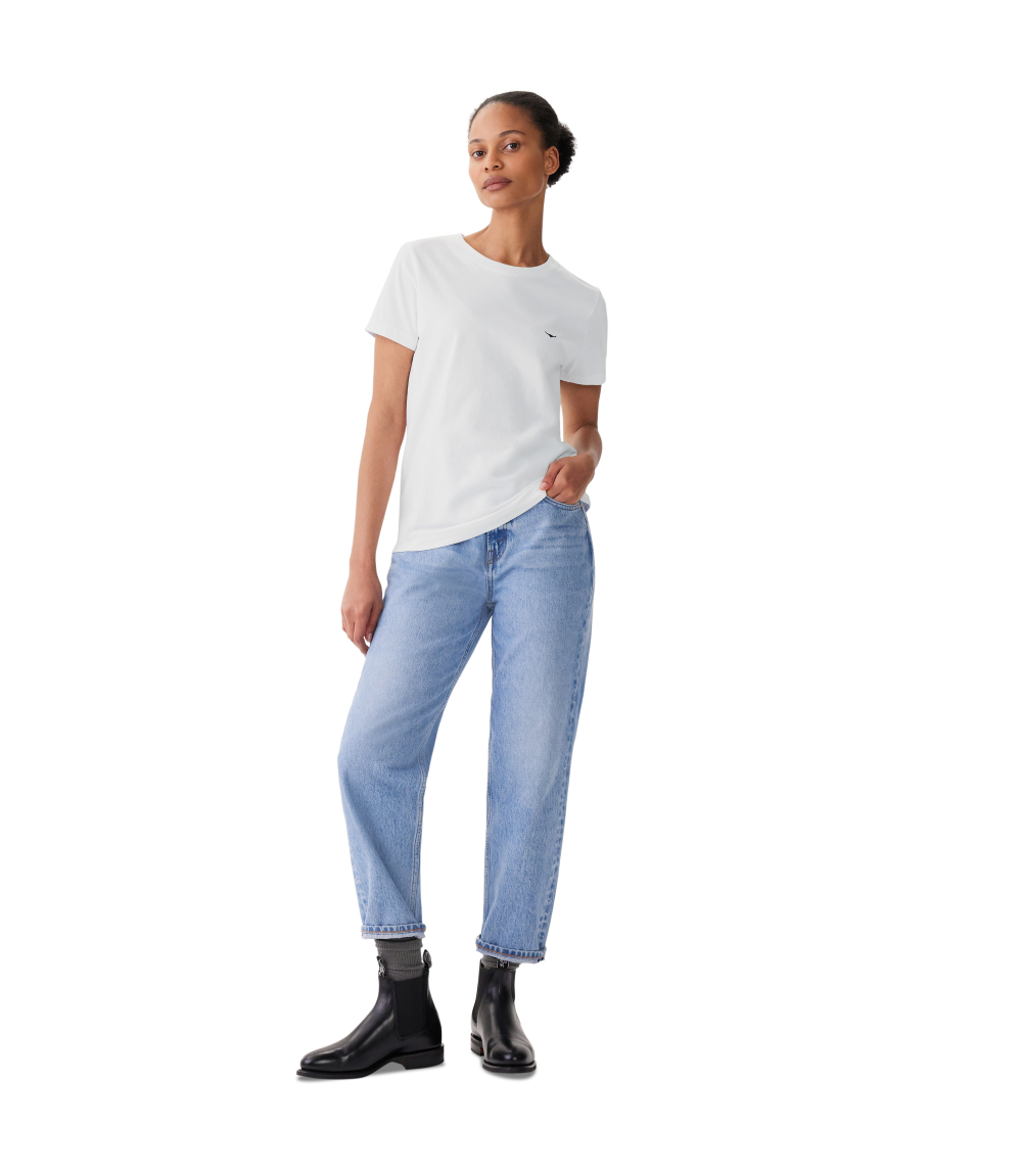 R.M.Williams Womens Piccadilly S/S Tee (KD810JE09) White