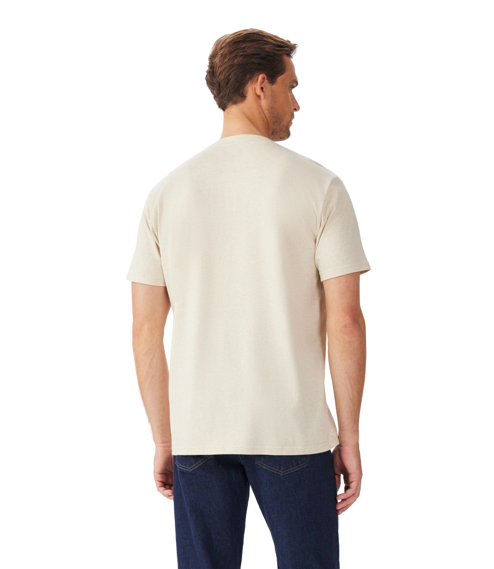 R.M.Williams Mens Parson S/S Tee (KD210JE53) Sand