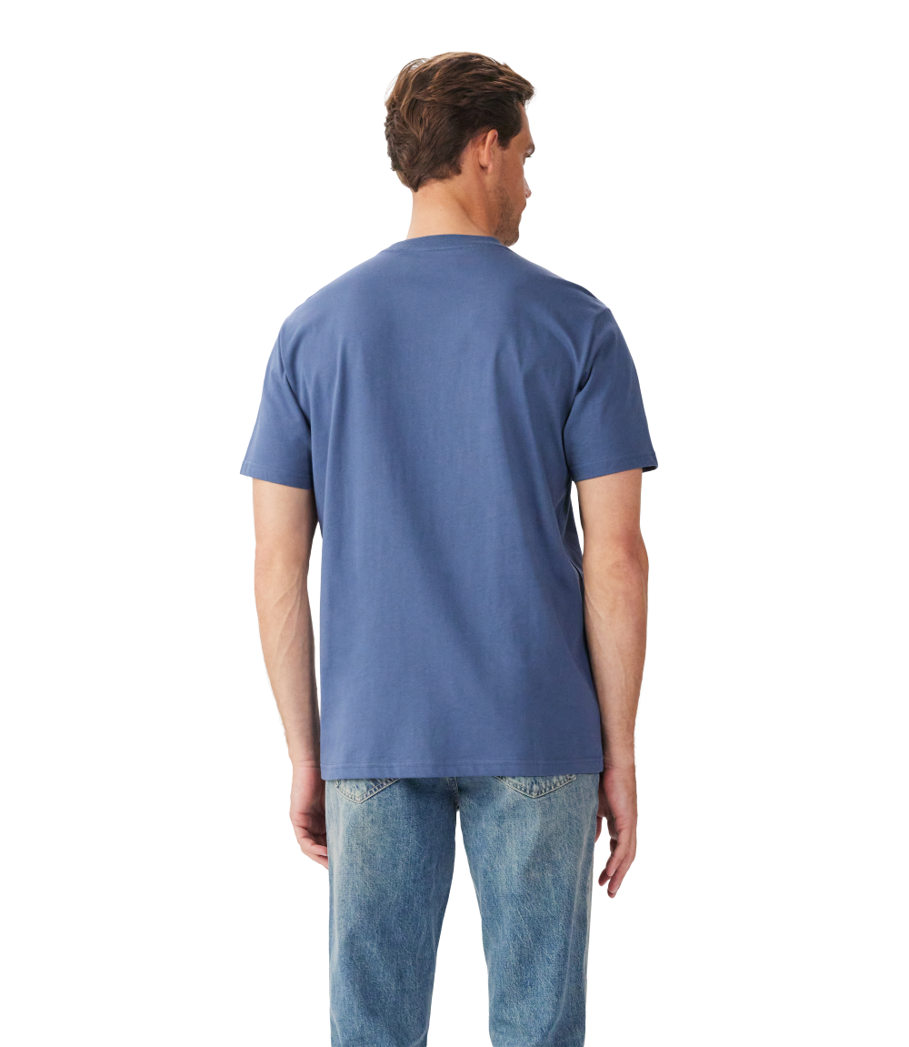 R.M.Williams Mens Parson S/S Tee (KD210JE53) Vintage Indigo