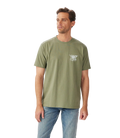 R.M.Williams Mens Prospect S/S Tee (KD210JE54) Dark Olive