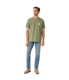 R.M.Williams Mens Prospect S/S Tee (KD210JE54) Dark Olive