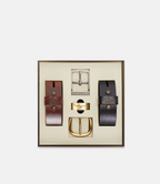 R.M.Williams Mens 1 1/2 Belt gift set (BGF5NCH01) Mid Brown [SD]