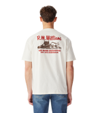 R.M.Williams Mens Last S/S Tee (KDU10JE04) White