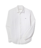 R.M.Williams Mens Newman Classic Linen L/S Shirt (SHU00LI01) White