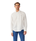 R.M.Williams Mens Newman Classic Linen L/S Shirt (SHU00LI01) White