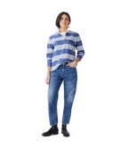 R.M.Williams Womens Narran Stripe Rugby (KR800RJ15) Blue