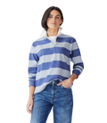R.M.Williams Womens Narran Stripe Rugby (KR800RJ15) Blue