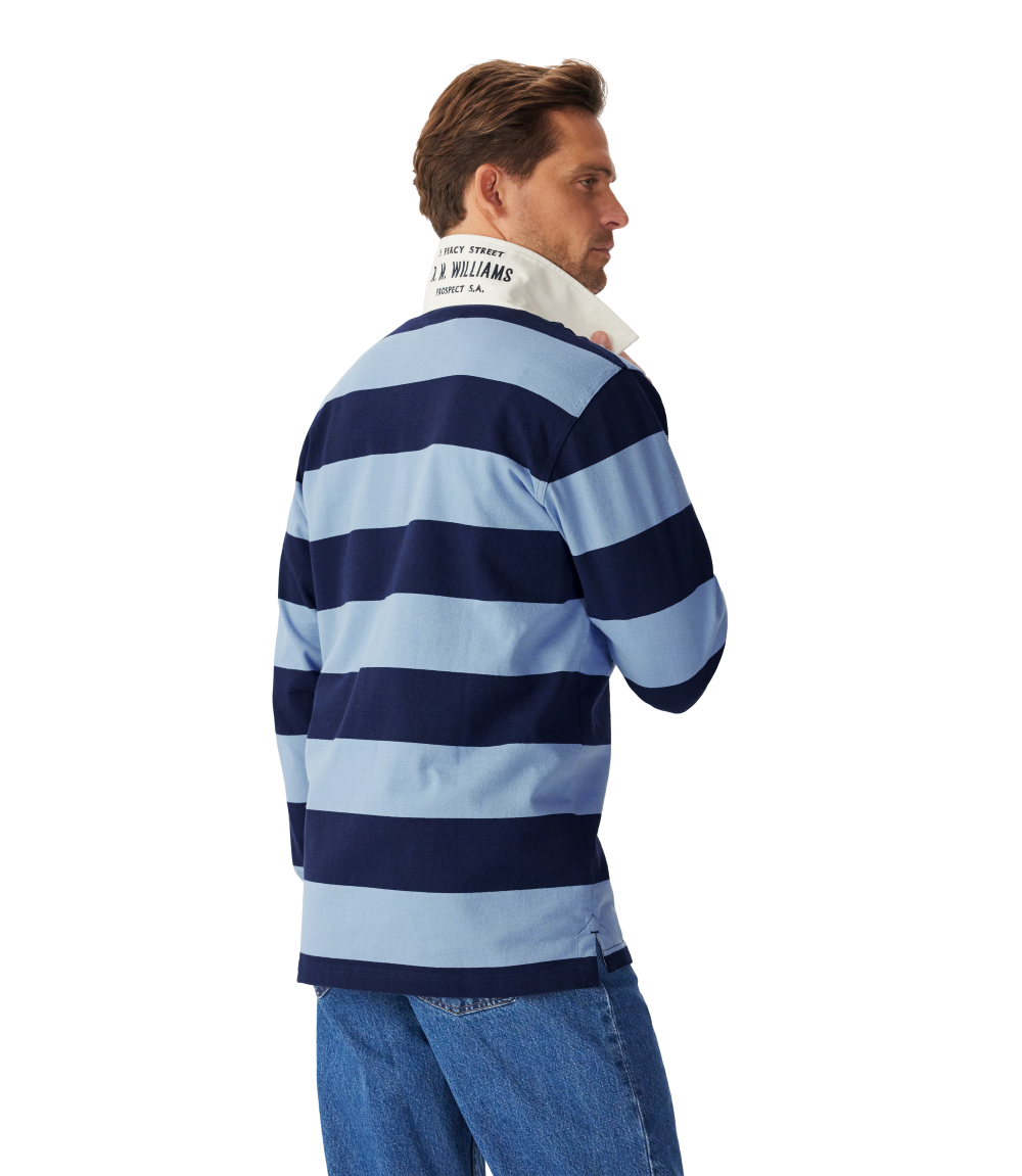 R.M.Williams Mens Cradle Rugby (KR200RJ10) Navy Blue