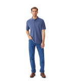 R.M.Williams Mens Rod Polo (KP210PQ23) Blue