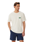 R.M.Williams Mens 90s Logo S/S Tee (KDU10JE01) White