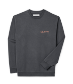 R.M.Williams Mens Flinders Crew Sweatshirt (KC200BB01) Vintage Black