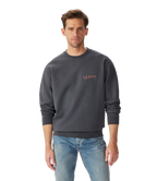 R.M.Williams Mens Flinders Crew Sweatshirt (KC200BB01) Vintage Black