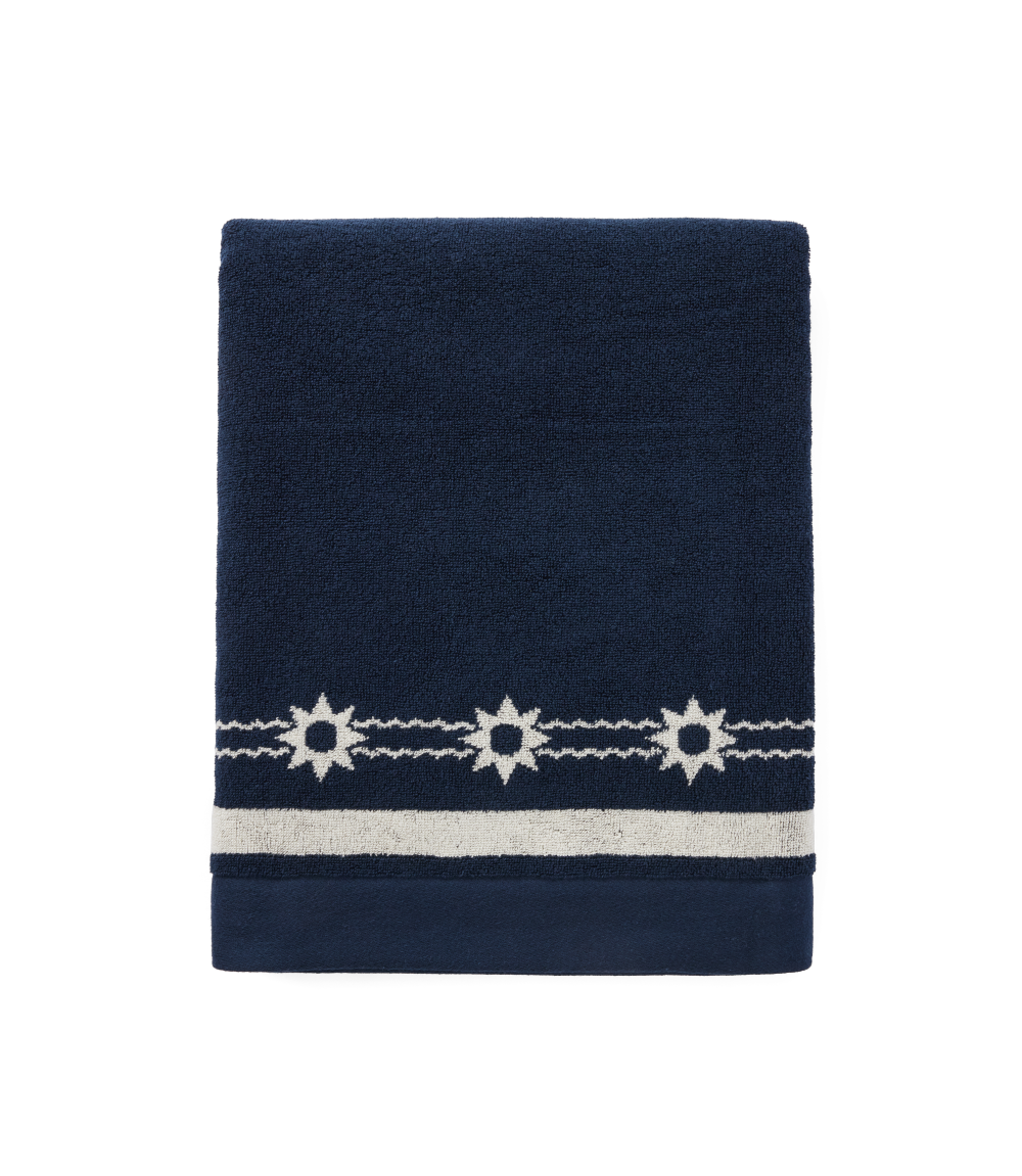 R.M.Williams Cloudbuster Towel (LSLCOCO03) Navy