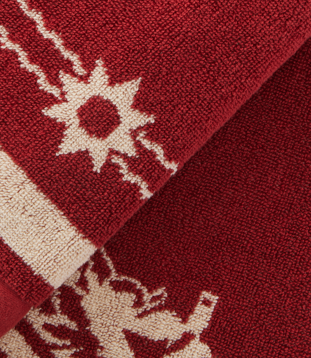 R.M.Williams Cloudbuster Towel (LSLCOCO03) Red Ochre