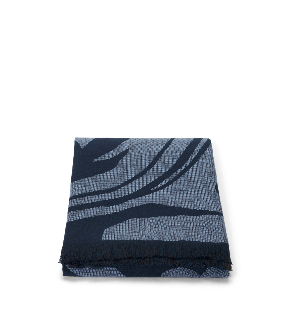 R.M.Williams Longhorn Towel (LSLCOCO02) Navy