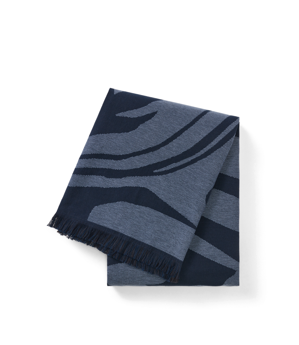 R.M.Williams Longhorn Towel (LSLCOCO02) Navy