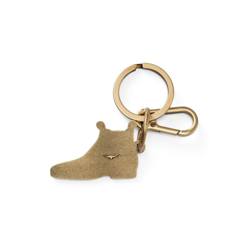 R.M.Williams Mens Boot Enamel Keyring (CKS4AMT01) Chestnut