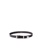 R.M.Williams Womens Cate Stitched Belt (BSC5FLE01) Black