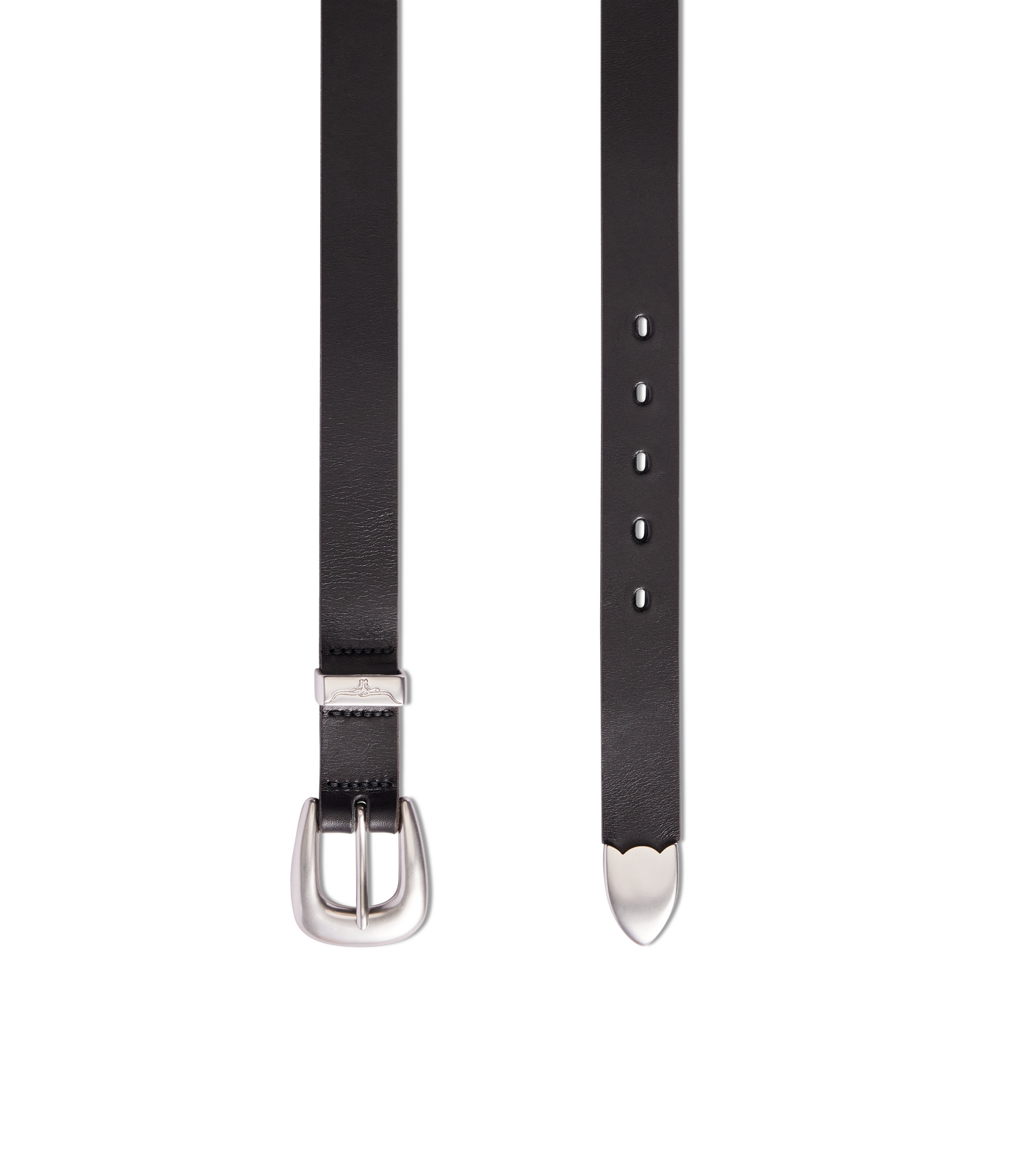 R.M.Williams Womens Cate Stitched Belt (BSC5FLE01) Black