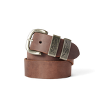 R.M.Williams Mens Drover Belt (BSF5WDN01) Bark