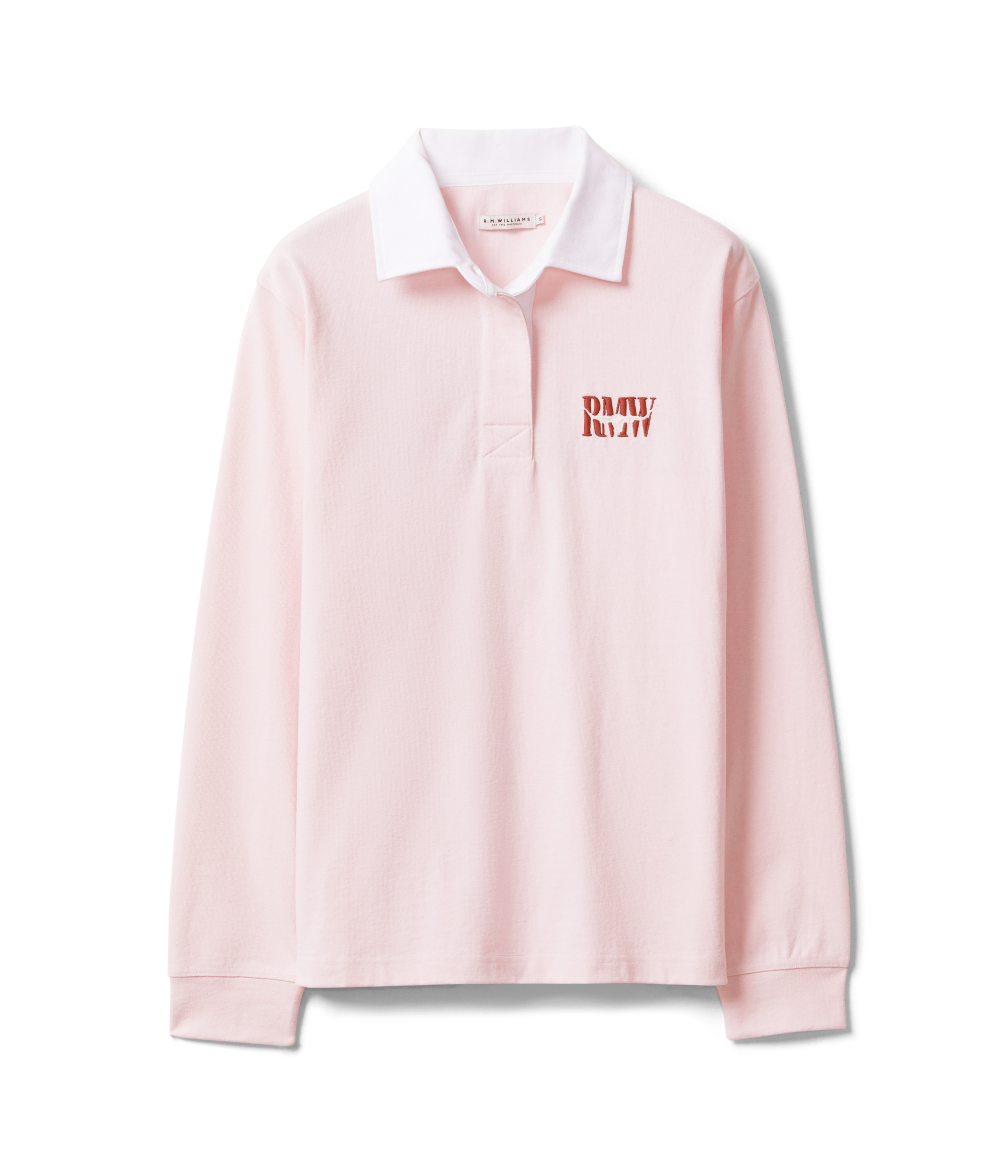 R.M.Williams Womens Narran Heritage Rugby (KRR00RJ02) Pink