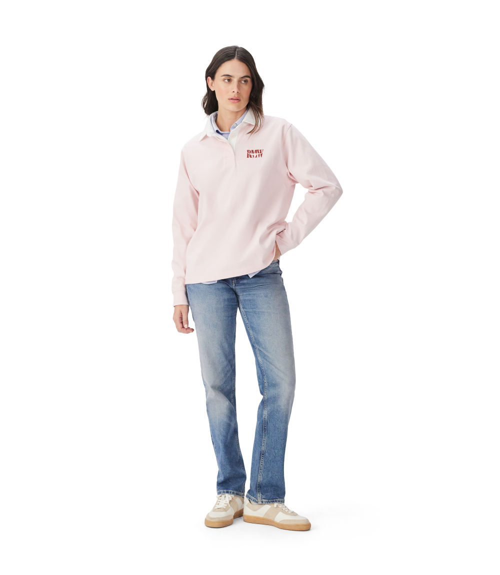 R.M.Williams Womens Narran Heritage Rugby (KRR00RJ02) Pink