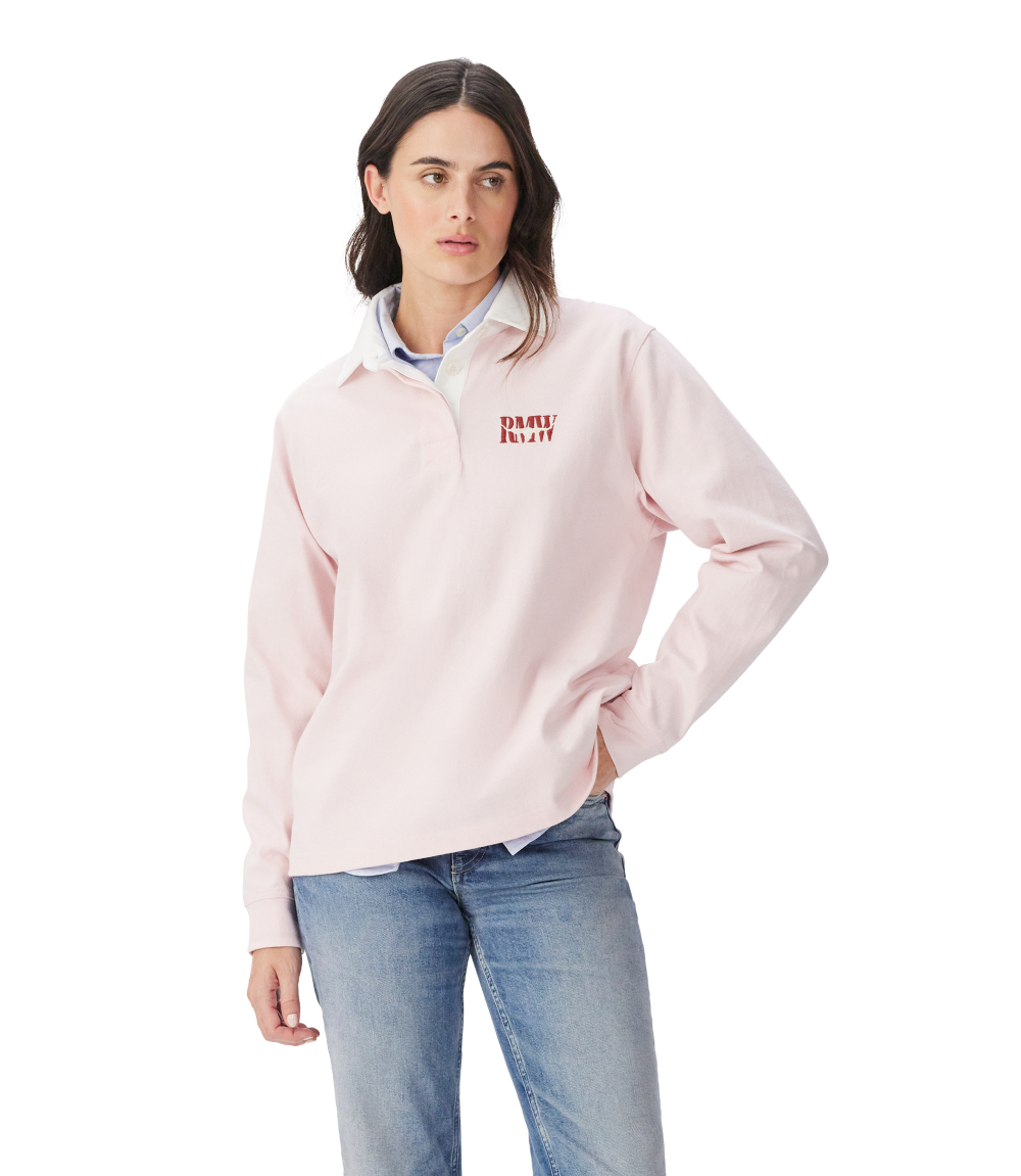 R.M.Williams Womens Narran Heritage Rugby (KRR00RJ02) Pink