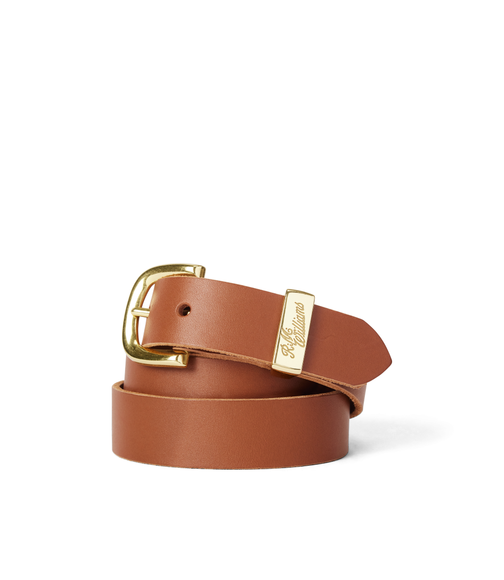 R.M.Williams Womens Allora Belt (BSD5ADA03) Chocolate Raisin