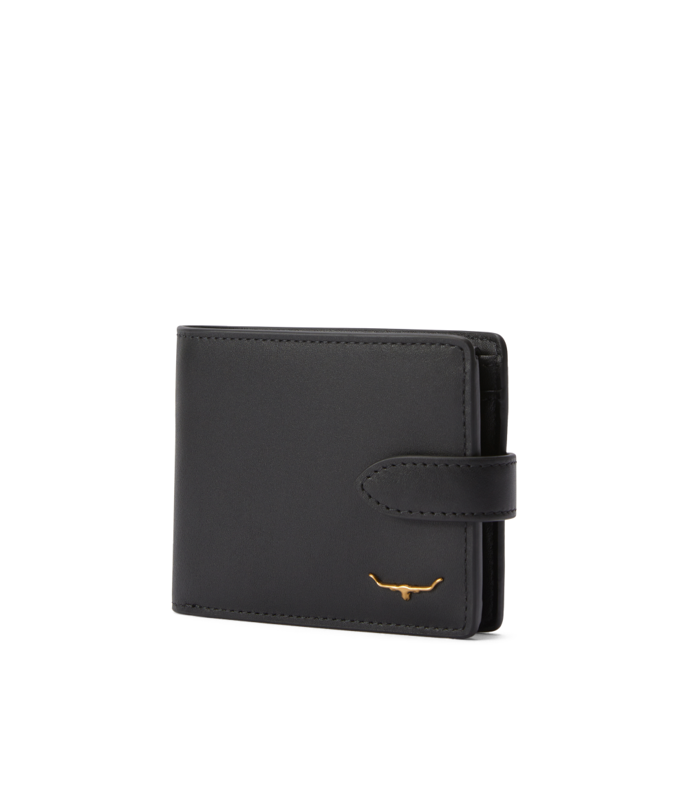 R.M.Williams Wallet with Pocket and Tab (WTS3ECH020100) Black