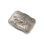 R.M.Williams Cloudbuster Trophy Buckle (BBM7DMT01) Antique Silver