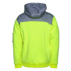 CAT Mens Hi Vis Hoodie (1910070) Yellow/Grey
