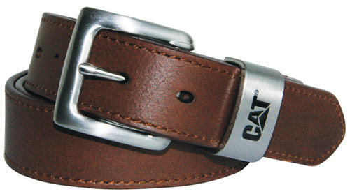 CAT Calderwood Leather Belt (2131005.635) Brown