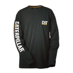 CAT Mens Trademark Banner L/S Tee (1510034.016) Black 