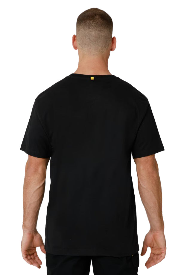 CAT Mens Trademark Logo Tee (1510305.016) Black 