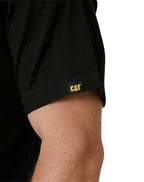CAT Mens Trademark Logo Tee (1510305.016) Black 