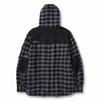 CAT Mens Sequoia Shirt Jacket (1610006.12863) Grey Buffalo Plaid