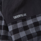CAT Mens Sequoia Shirt Jacket (1610006.12863) Grey Buffalo Plaid