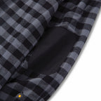 CAT Mens Sequoia Shirt Jacket (1610006.12863) Grey Buffalo Plaid