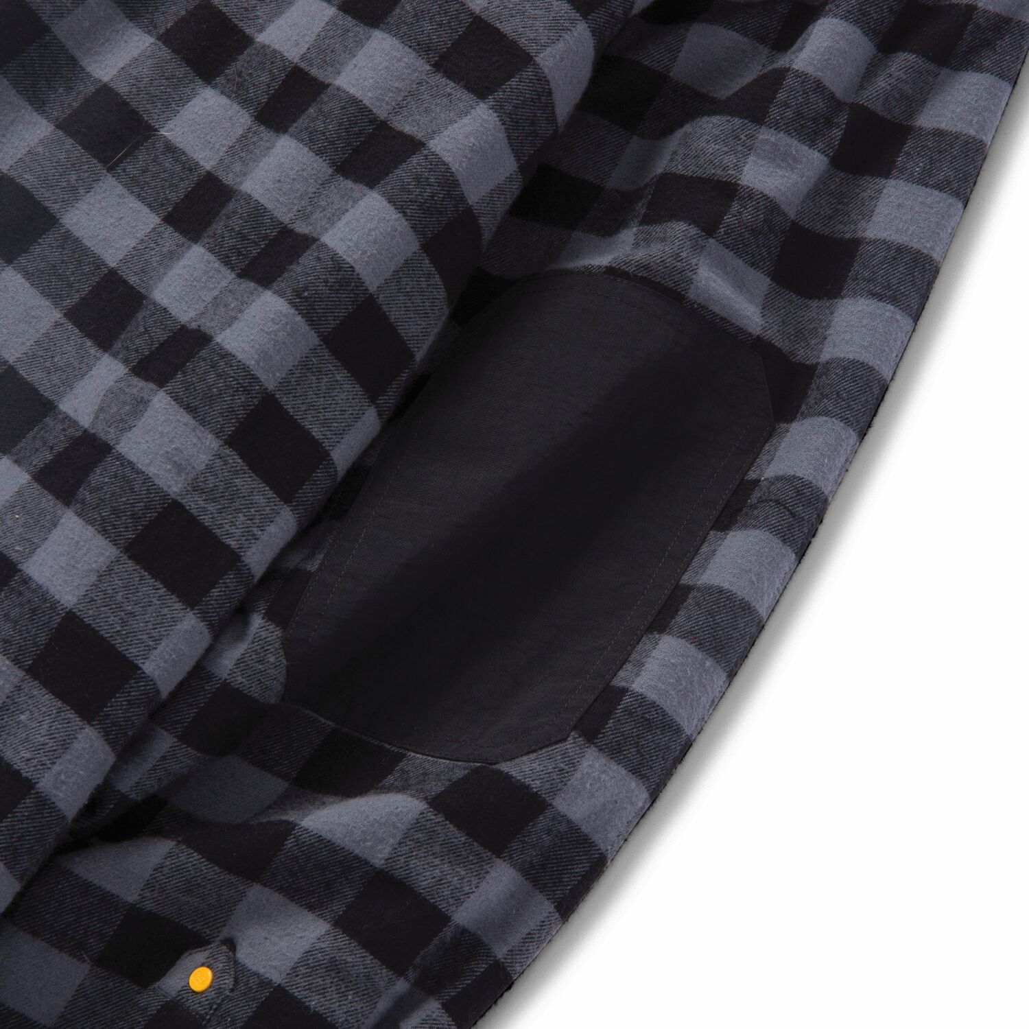 CAT Mens Sequoia Shirt Jacket (1610006.12863) Grey Buffalo Plaid