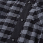 CAT Mens Sequoia Shirt Jacket (1610006.12863) Grey Buffalo Plaid