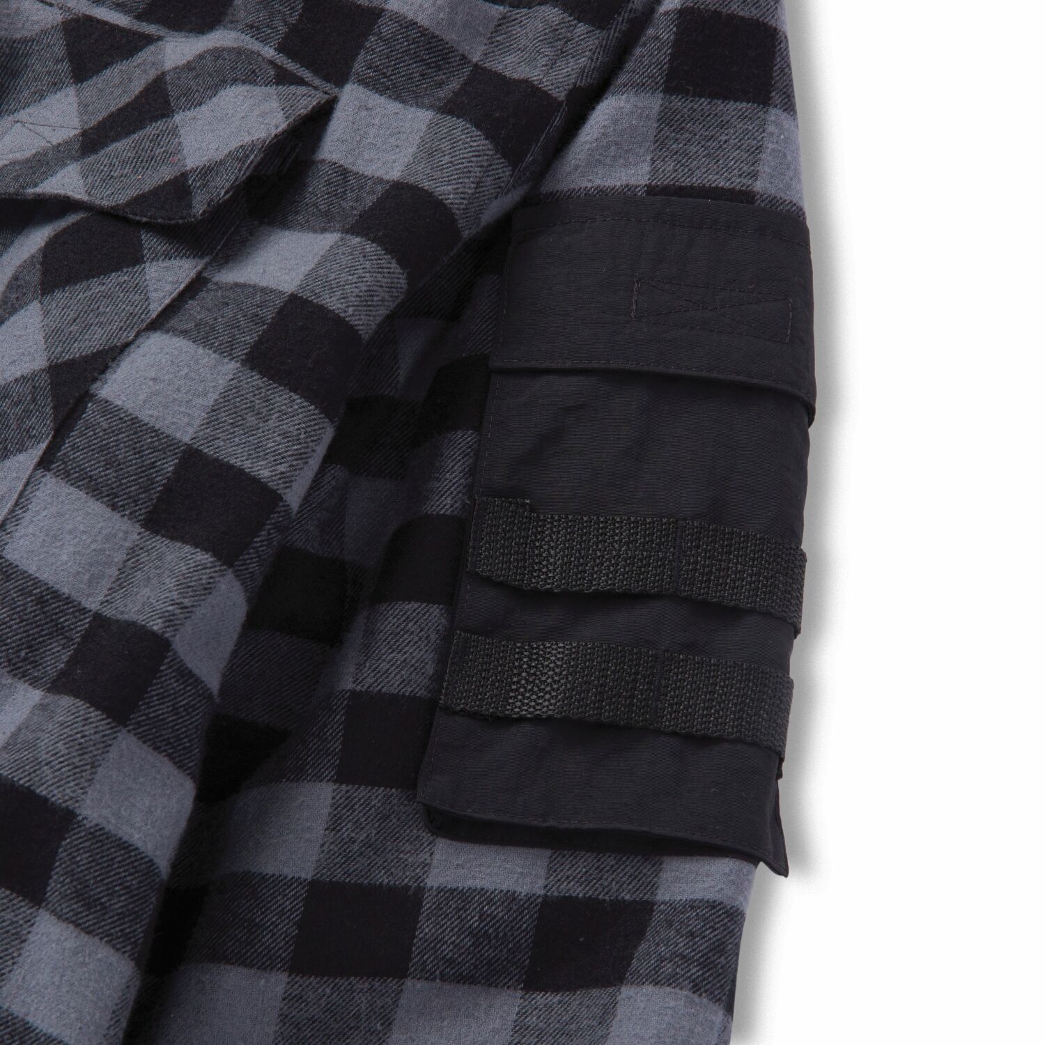 CAT Mens Sequoia Shirt Jacket (1610006.12863) Grey Buffalo Plaid