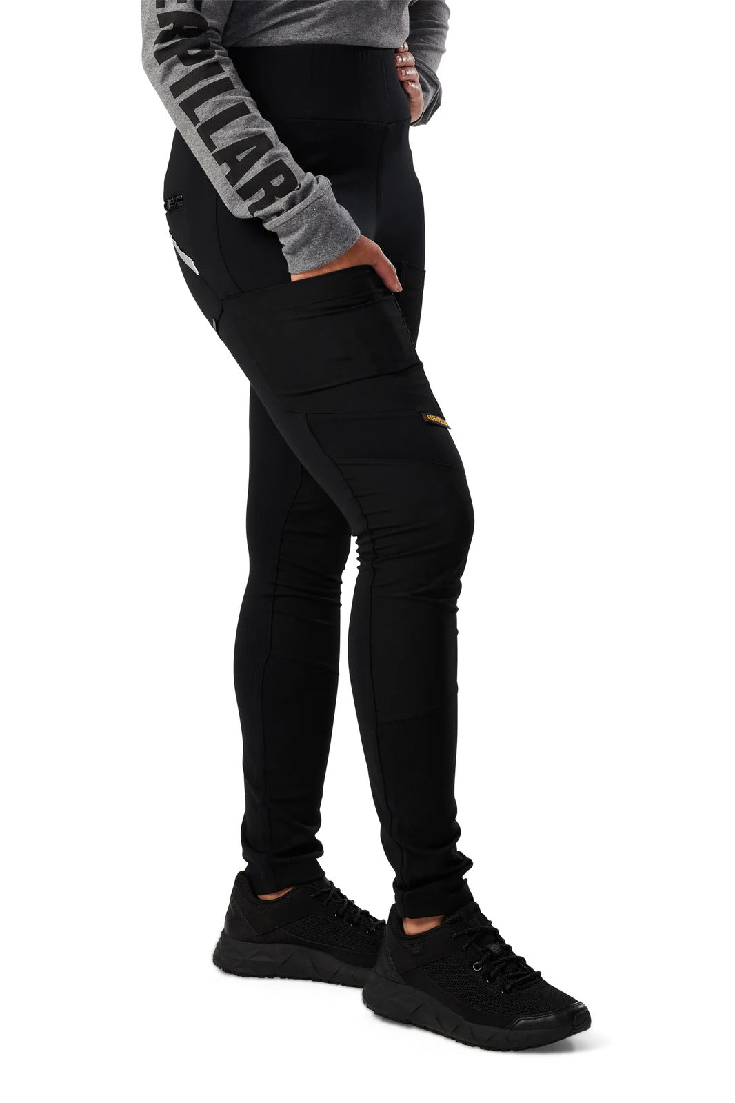 CAT Womens Work Stretch Leggings (1810067.10158) Black 