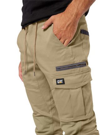 CAT Mens Cuffed Dynamic Pants (1080002.710) Khaki