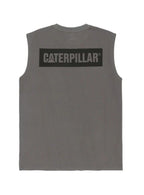 CAT Mens Icon Block Muscle Tee (1510493) Paloma
