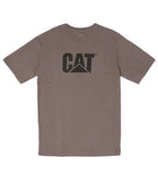 CAT Mens Trademark S/S Tee (W05324) Basalt