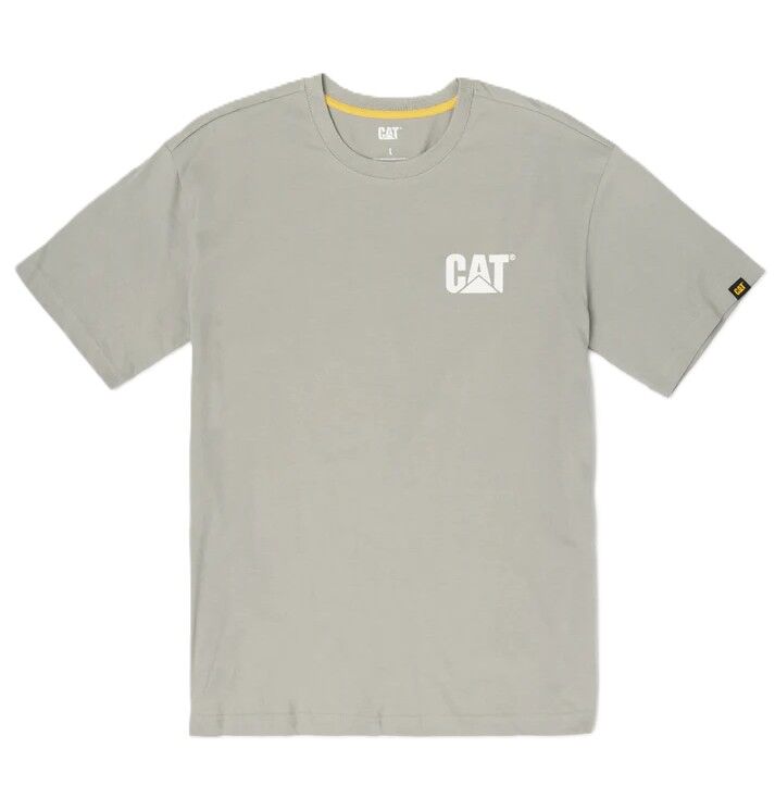 CAT Mens Trademark S/S Tee (W05324) Paloma